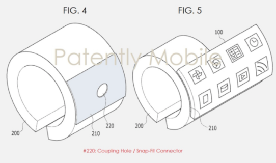 三星新专利曝光 智能手环将采用折叠屏-数智网