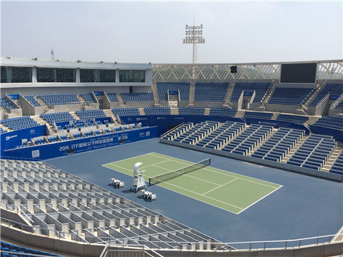 ev进驻武汉光谷国际网球中心 提供专业音响解决方案