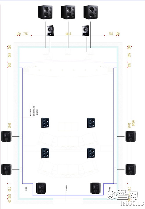 [案例]7.2.4声杜比全景声 梦从打造梦幻私人影院
